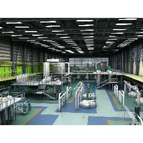Factory Interior and Equipment 3D